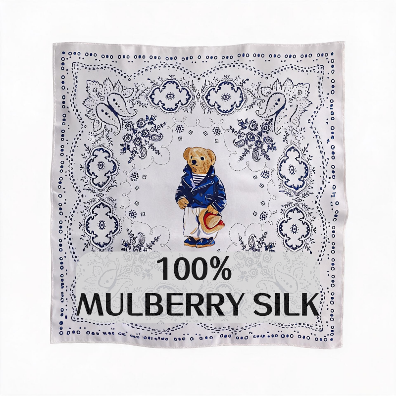 Women Bags Office - 100% Mulberry Silk Scarf for Women