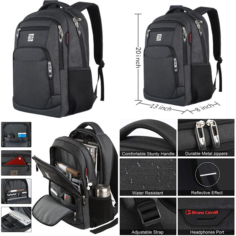 Women Bags For College - Backpack, Business Anti Theft Slim Durable