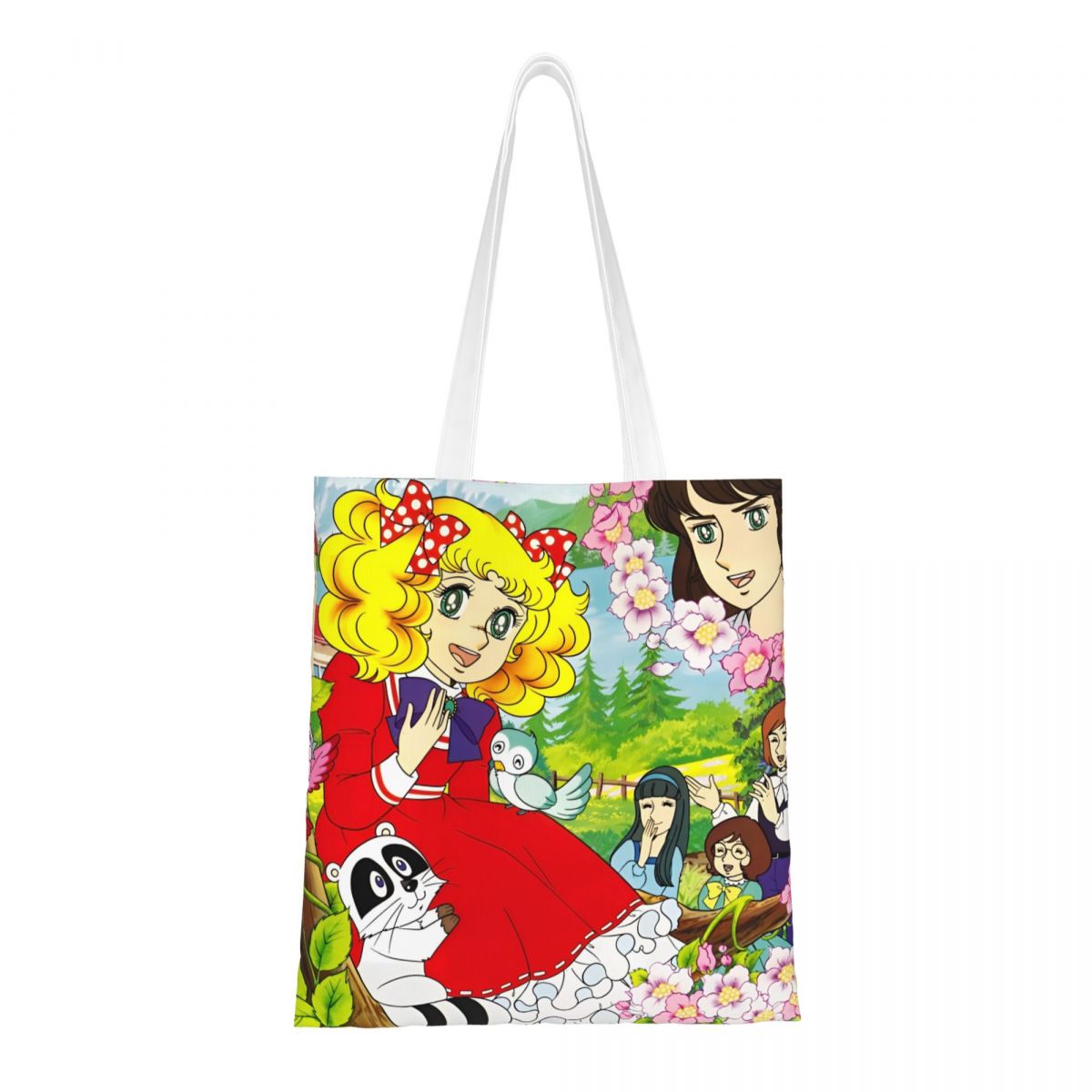 Women Bags For College - Candy Candy Anime Tote Bags Women