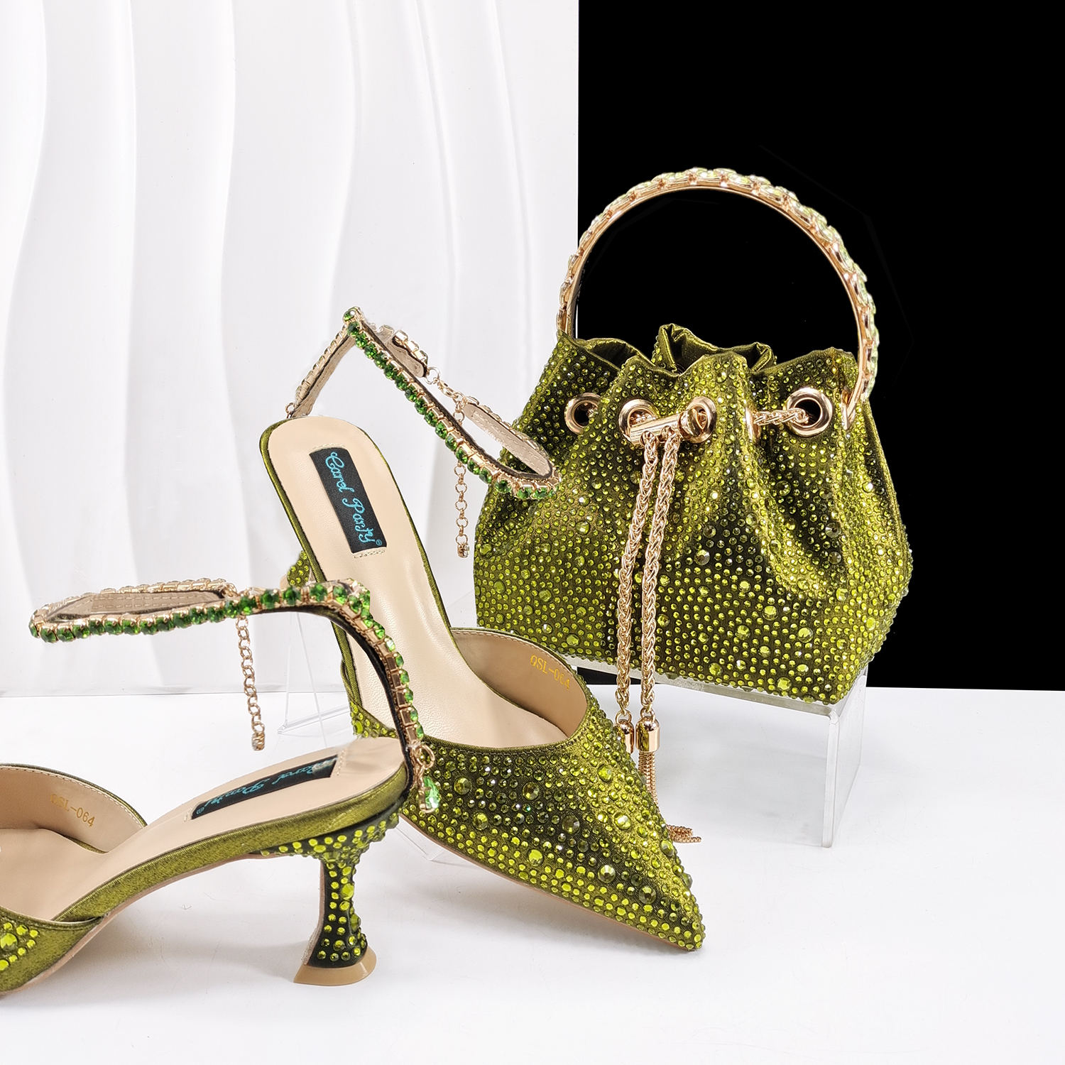 Women Bags Designer - QueenaYan New African popular pointed toe