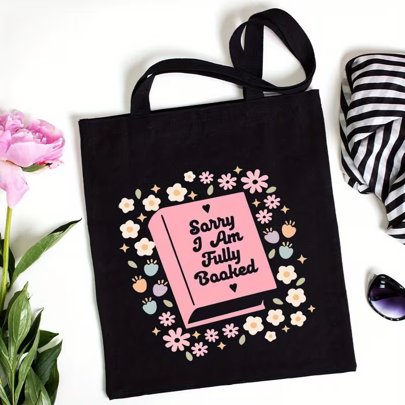 Shopper Tote Canvas - Sorry I Am Fully Booked Canvas