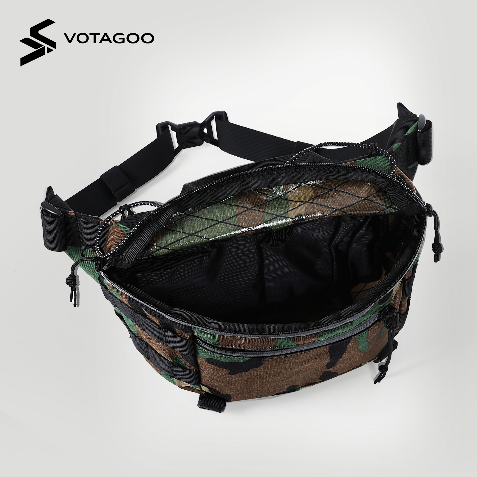 VOTAGOO X-Pac Nylon Waist Bag  - Women X Bags ulasan dan harga