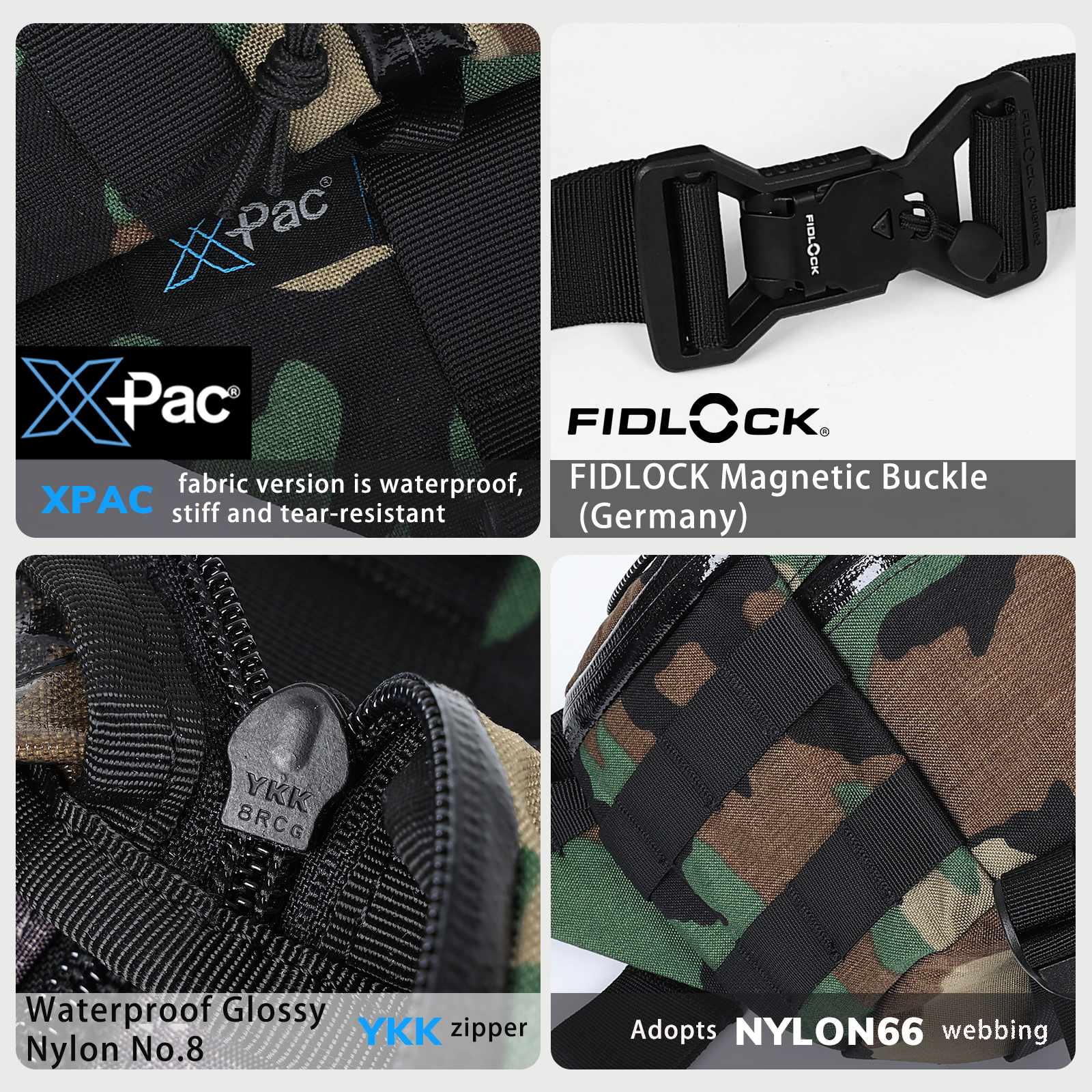 VOTAGOO X-Pac Nylon Waist Bag  - Women X Bags ulasan dan harga