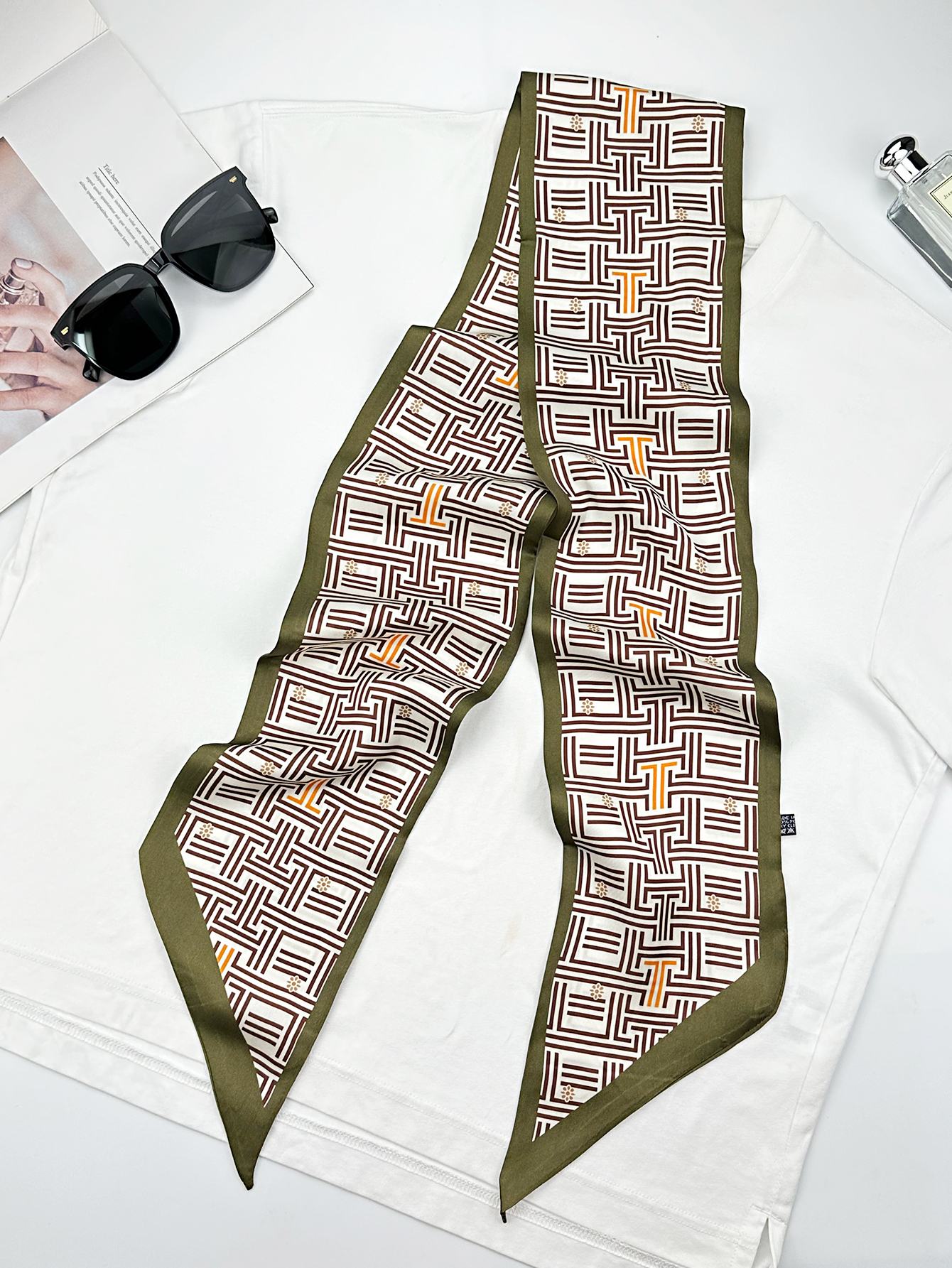 Luxury Geometry Skinny Silk Sc - Women Bags Office ulasan dan harga