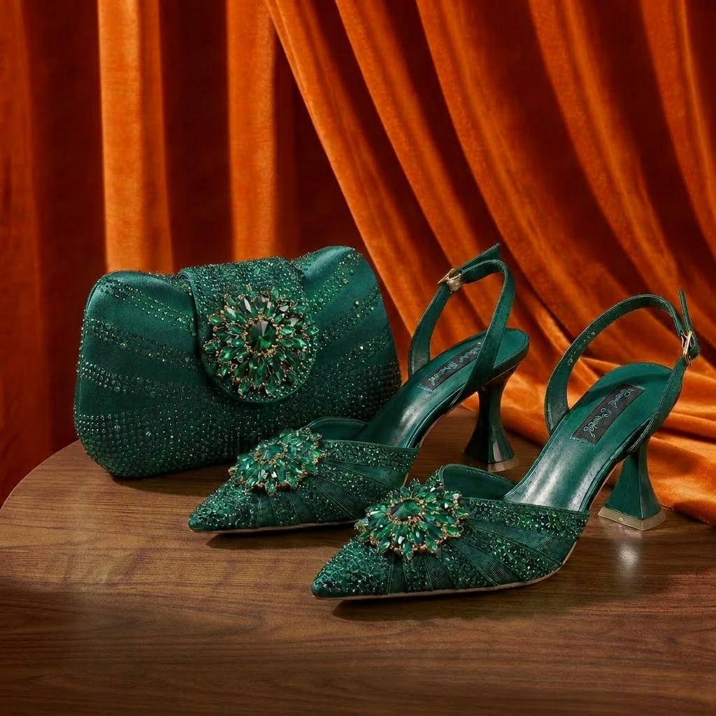 2026 Women's Elegant Green Rhi - Women Bags 2026 Trends ulasan dan harga