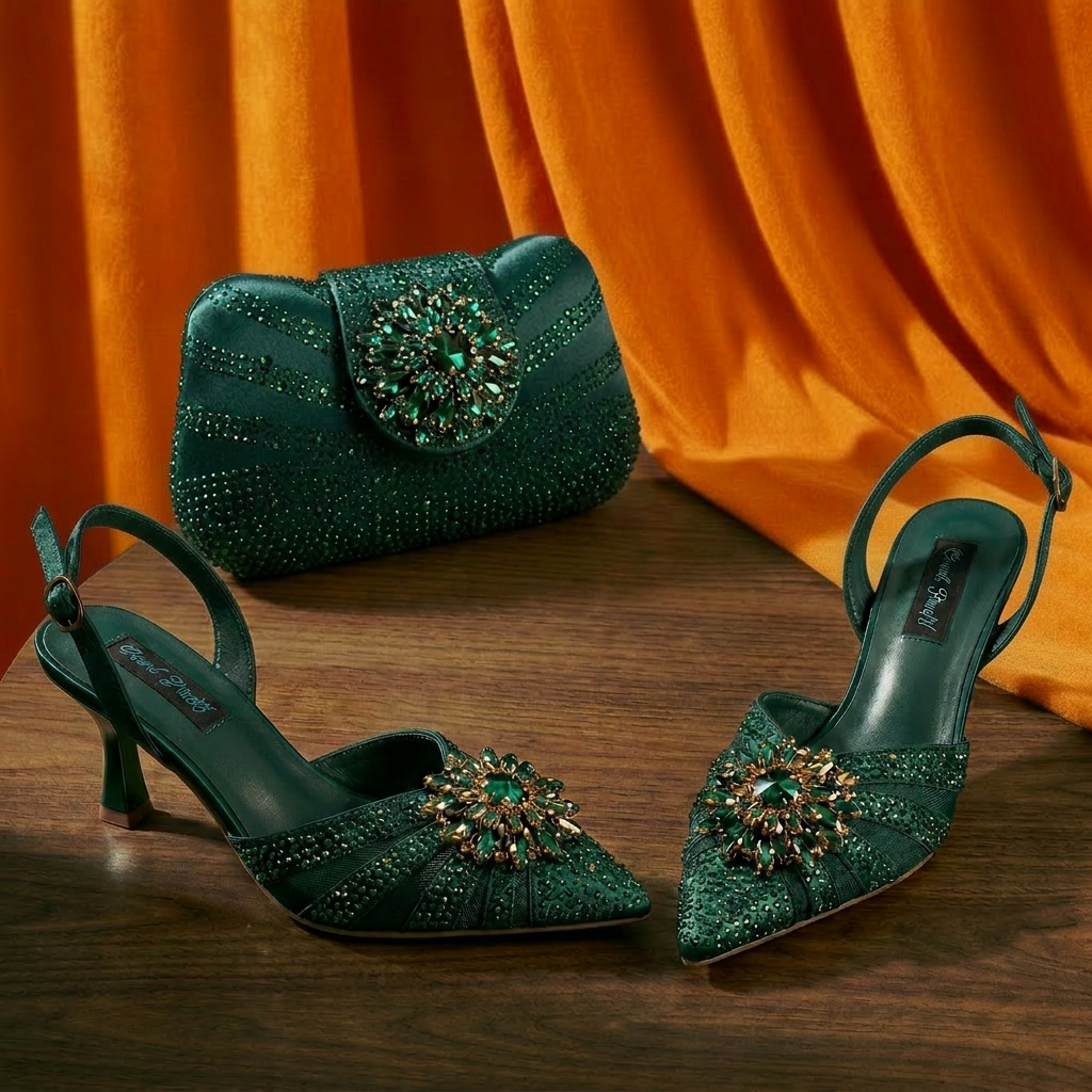 2026 Women's Elegant Green Rhi - Women Bags 2026 Trends ulasan dan harga