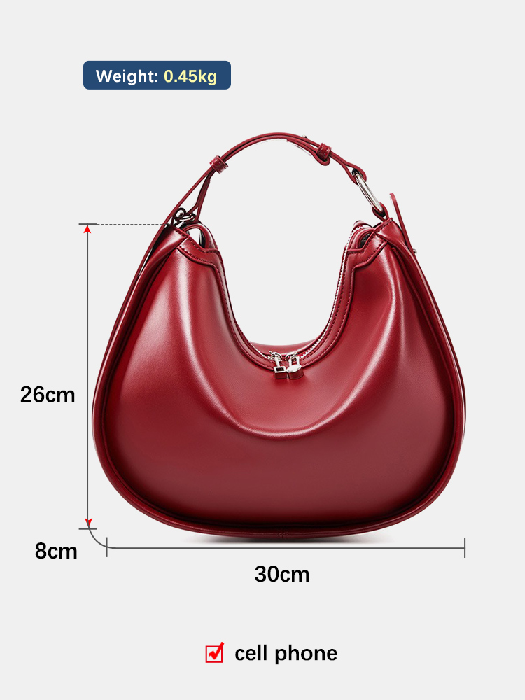 Zency Premium Genuine Leather  - Women Bags Work ulasan dan harga