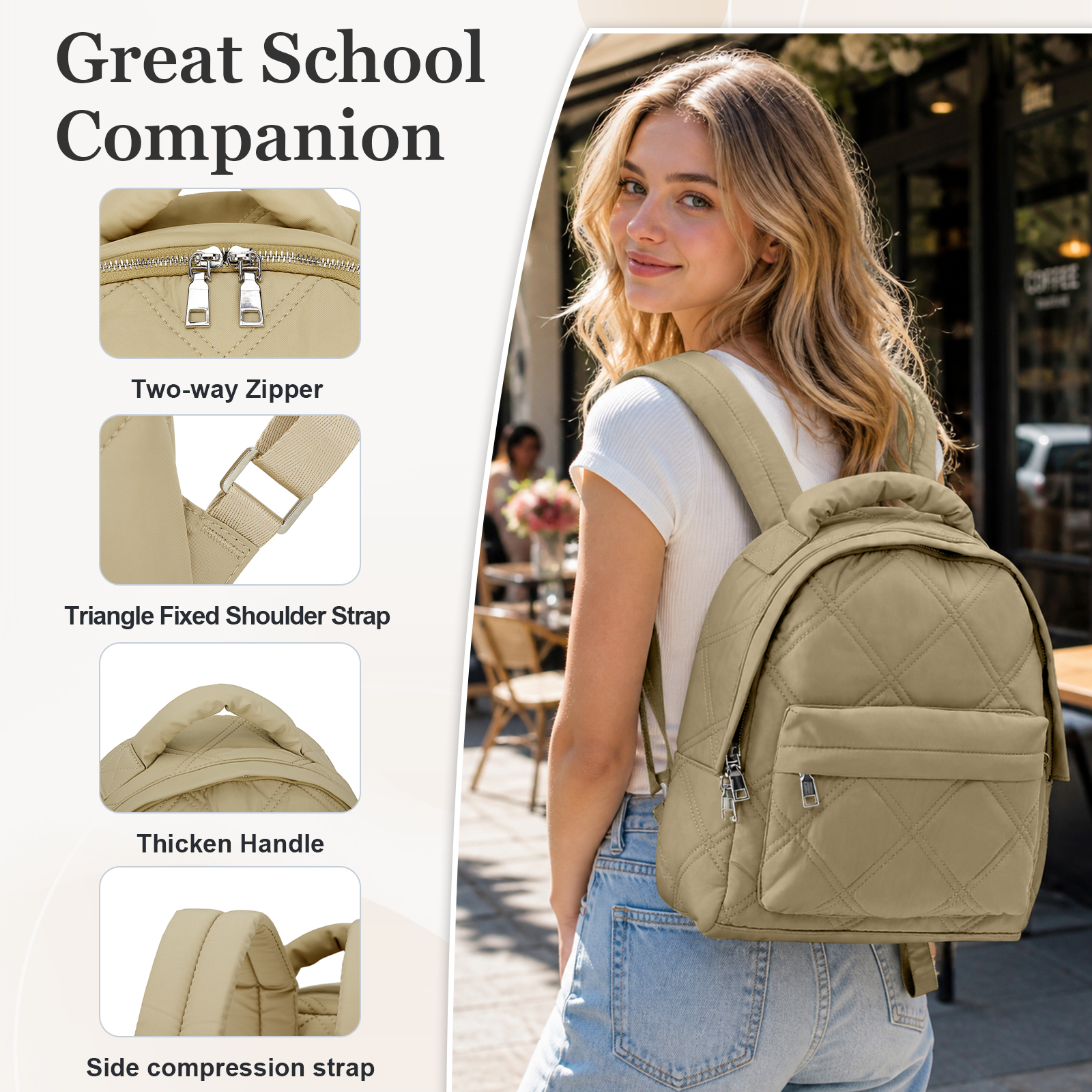 Women's Backpack Fashion Backp - Women Bags Work ulasan dan harga