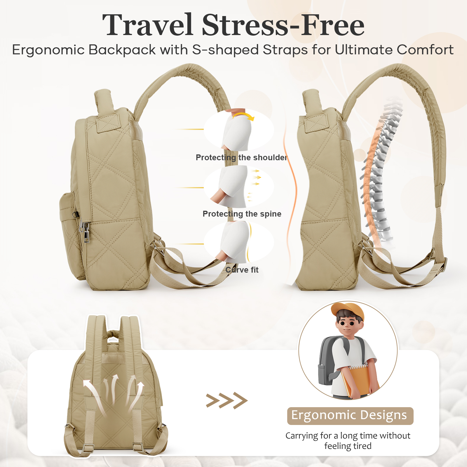 Women's Backpack Fashion Backp - Women Bags Work ulasan dan harga