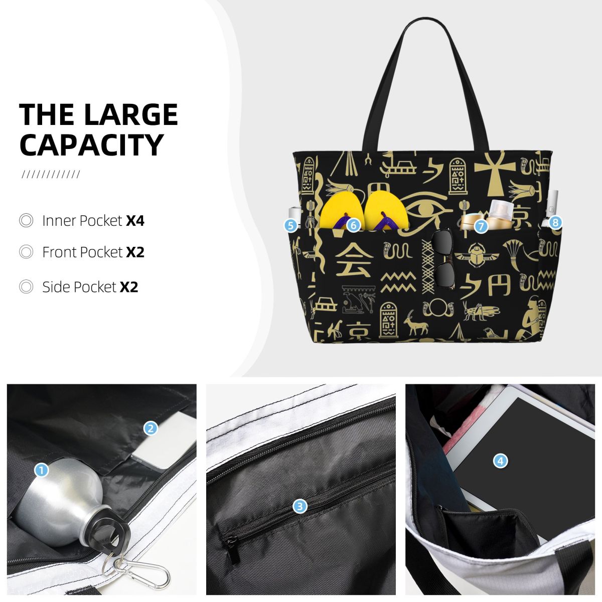 Ancient Egypt God Horus And An - Women Bags Egypt ulasan dan harga