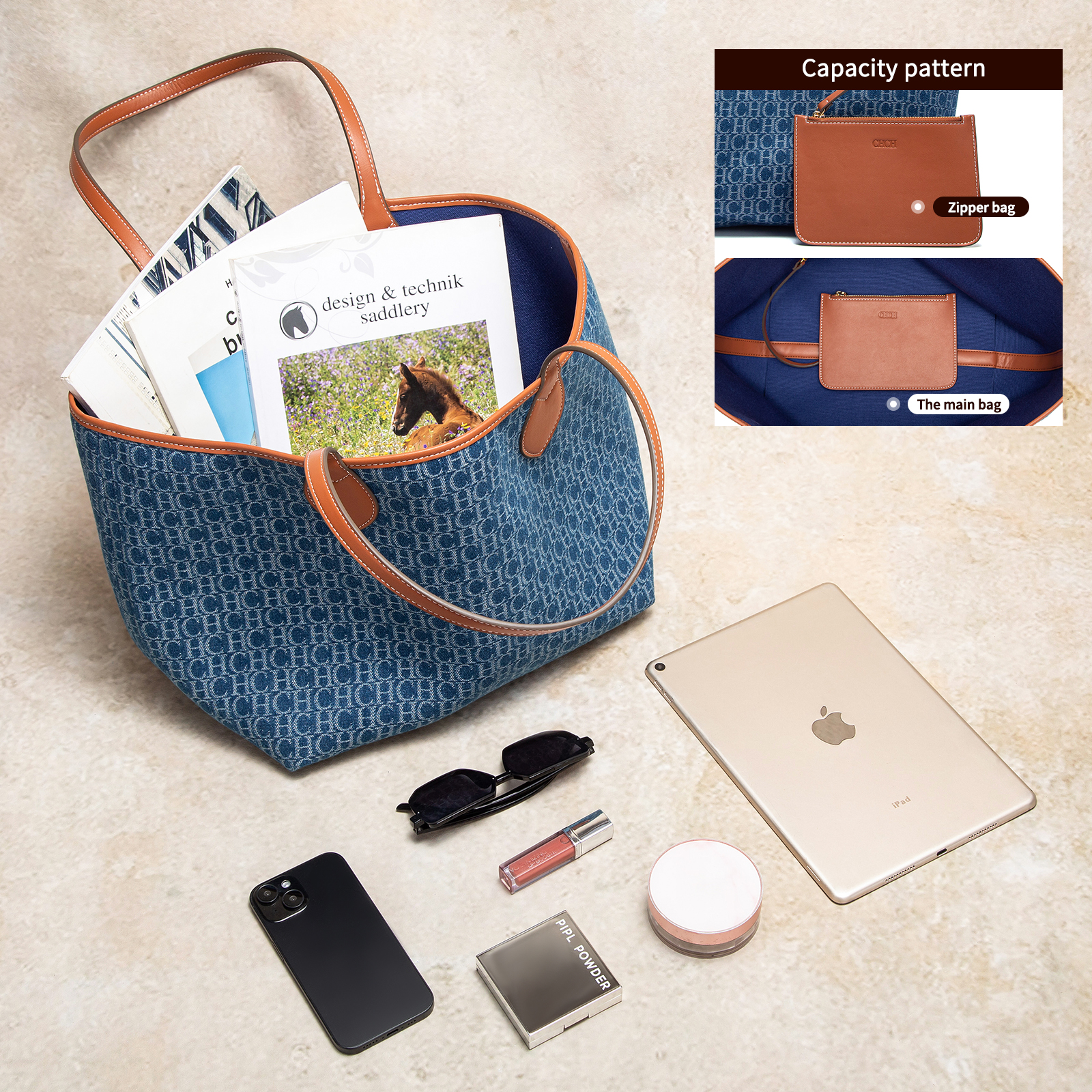 Fashion Classic Women's Large  - Women Bags Office ulasan dan harga