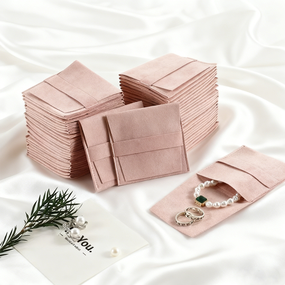 5Pcs Jewelty Bag 6.2x6.2cm/8x8 - Flap Bag Envelope ulasan dan harga