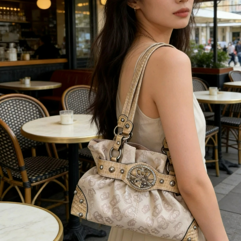 Vintage Design Canvas Material - Women Bags Manufacturer ulasan dan harga