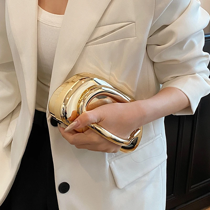 Gold Closure Box Clutch Bag wo - Women Bags 2026 Trends ulasan dan harga