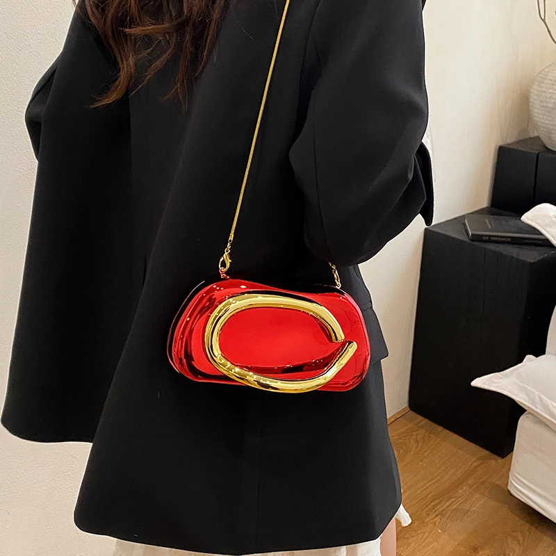 Gold Closure Box Clutch Bag wo - Women Bags 2026 Trends ulasan dan harga
