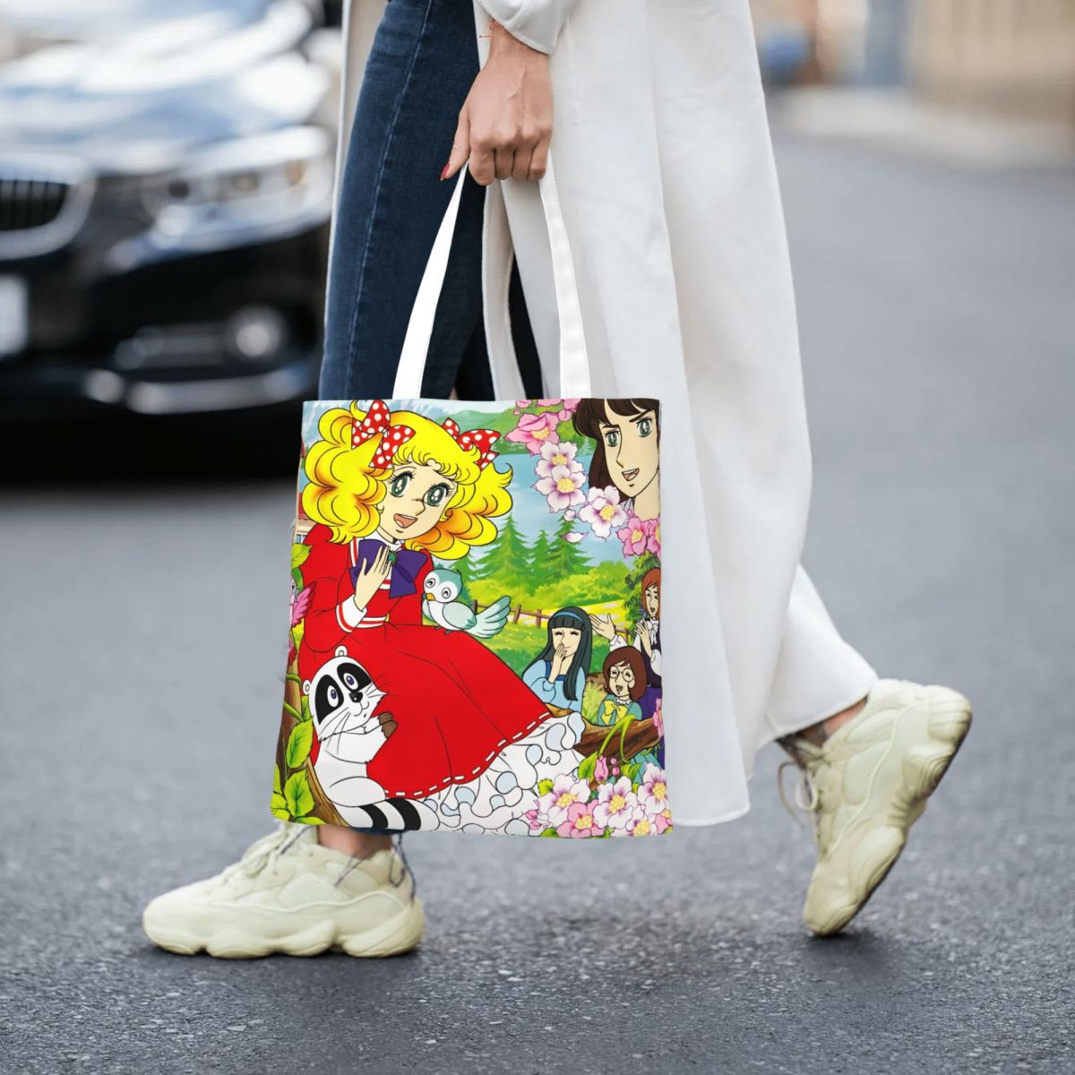 Candy Candy Anime Tote Bags Wo - Women Bags For College ulasan dan harga