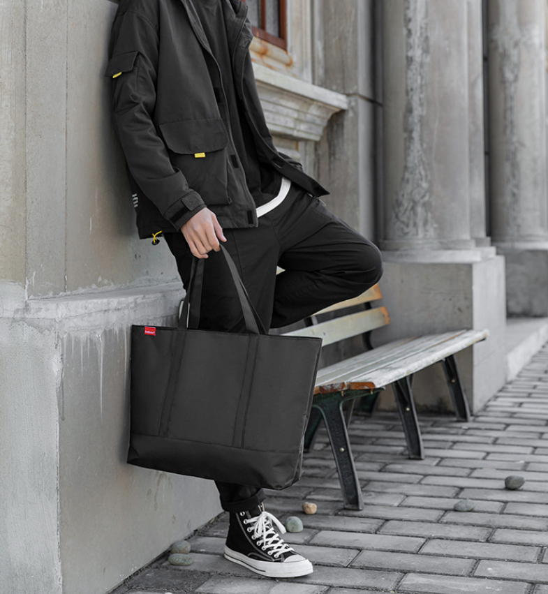Japanese Style Men's Hanbags C - Shopper Tote Canvas ulasan dan harga