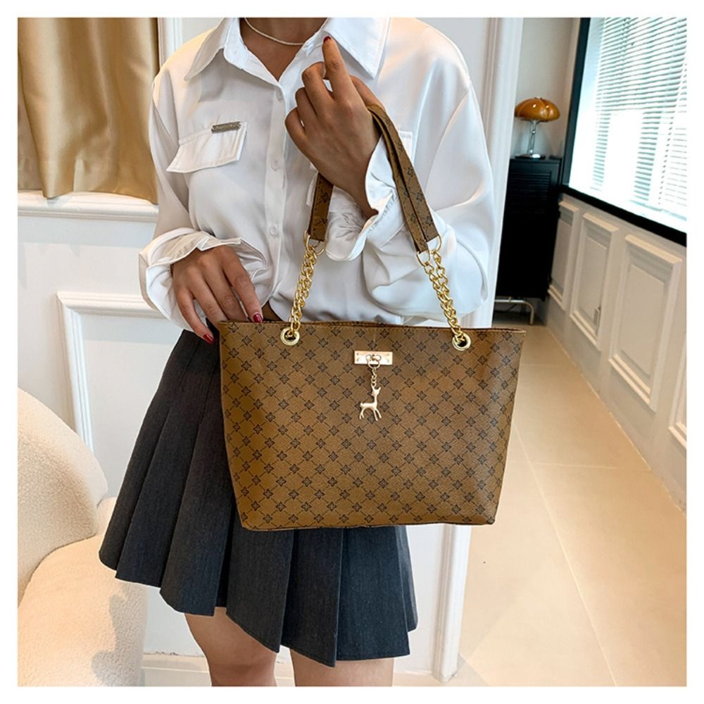 New PU Leather Shoulder Bags L - Women Bags Ysl ulasan dan harga