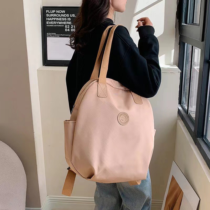 2025 Backpack Cloth Bag Studen - Women Bags Trend 2025 ulasan dan harga