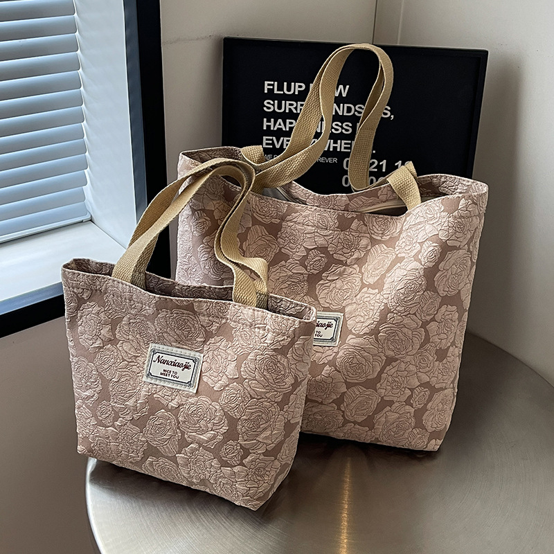 Korean Style Ins Niche Canvas  - Women Bags For College ulasan dan harga