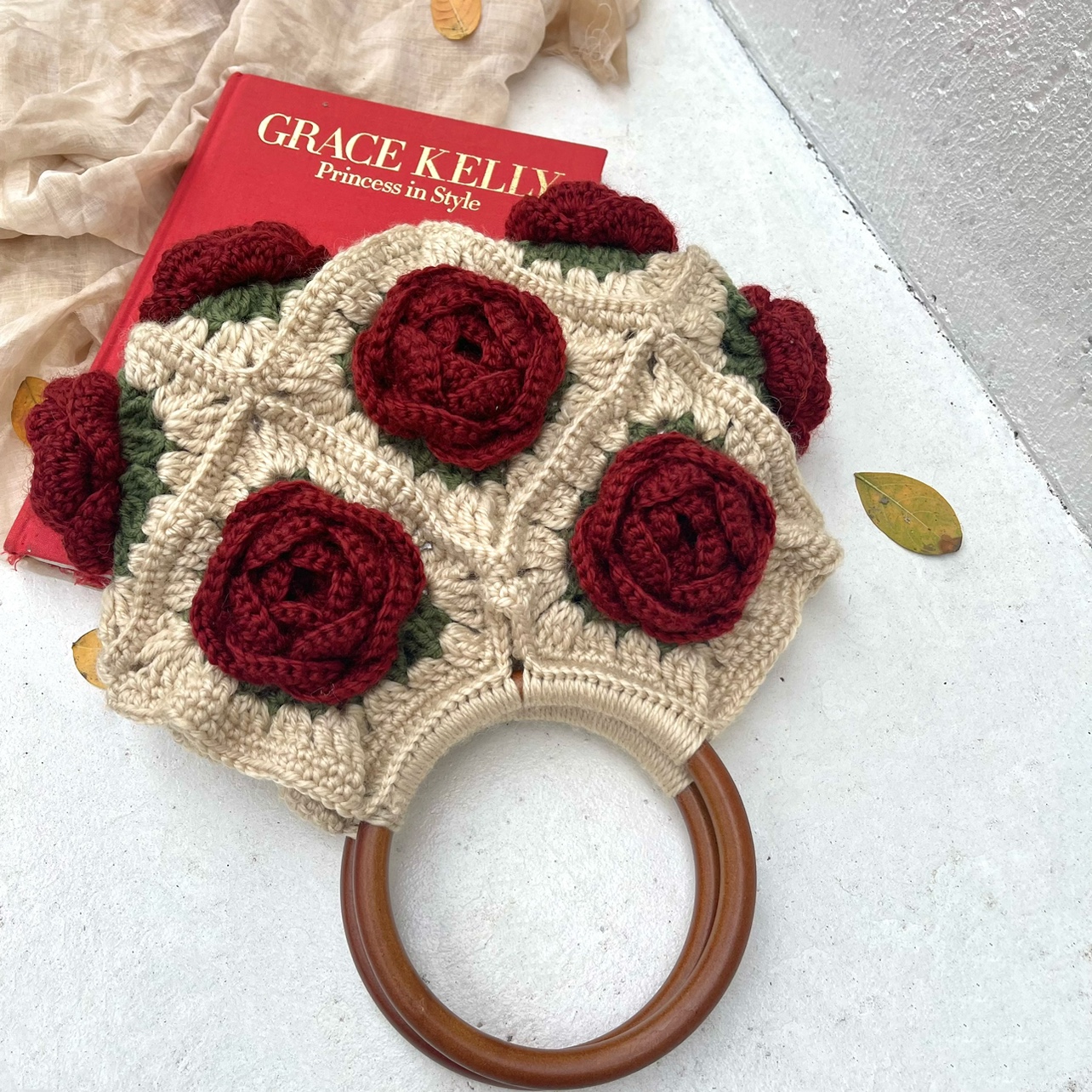 Fashion Original Design Fashio - Crochet Market Bag ulasan dan harga