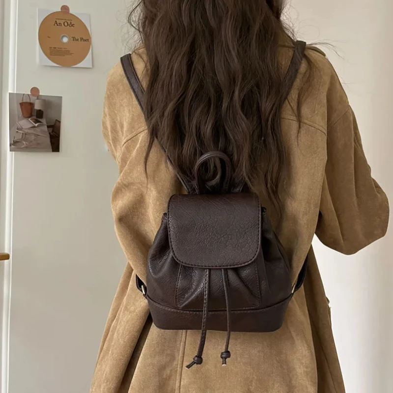 Small Fashion Backpacks School - Women Bags For College ulasan dan harga