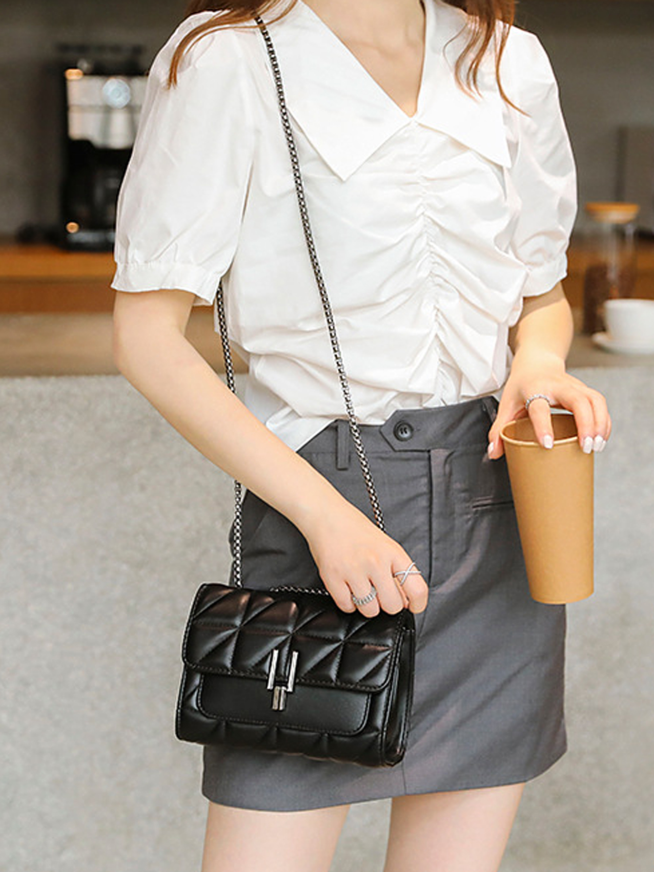 Classic Quilted Detail Square  - Women Bags Ysl ulasan dan harga
