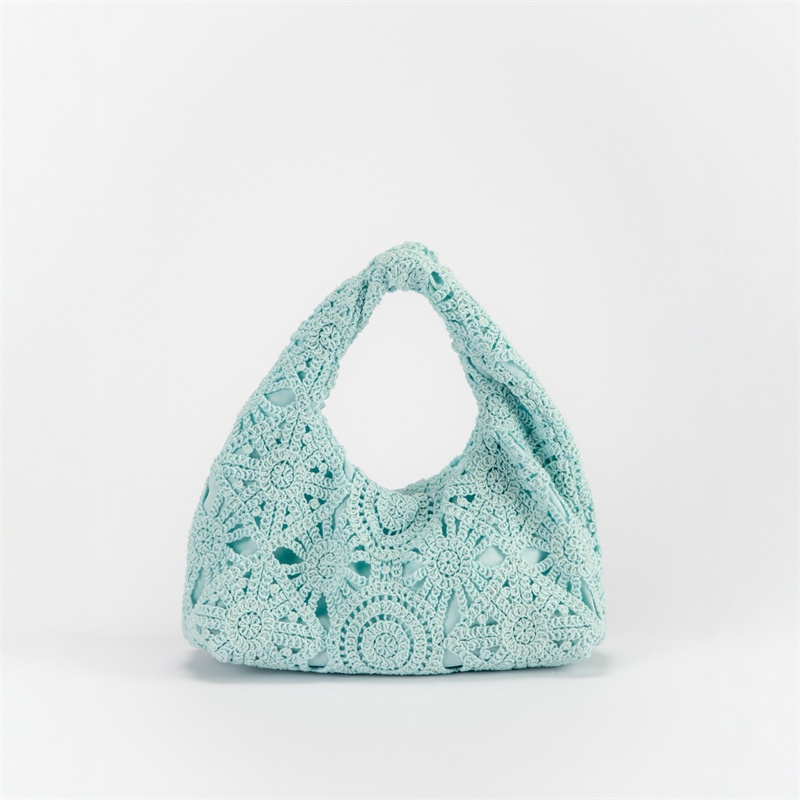 XMESSUN New Trend Lace Hollowe - Crochet Market Bag ulasan dan harga