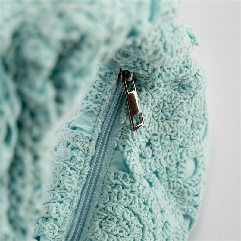 XMESSUN New Trend Lace Hollowe - Crochet Market Bag ulasan dan harga
