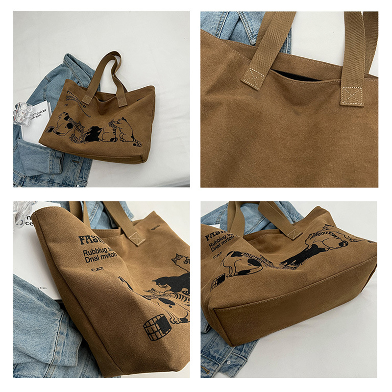 Women's Fashionable Canvas Tot - Women Bags Work ulasan dan harga