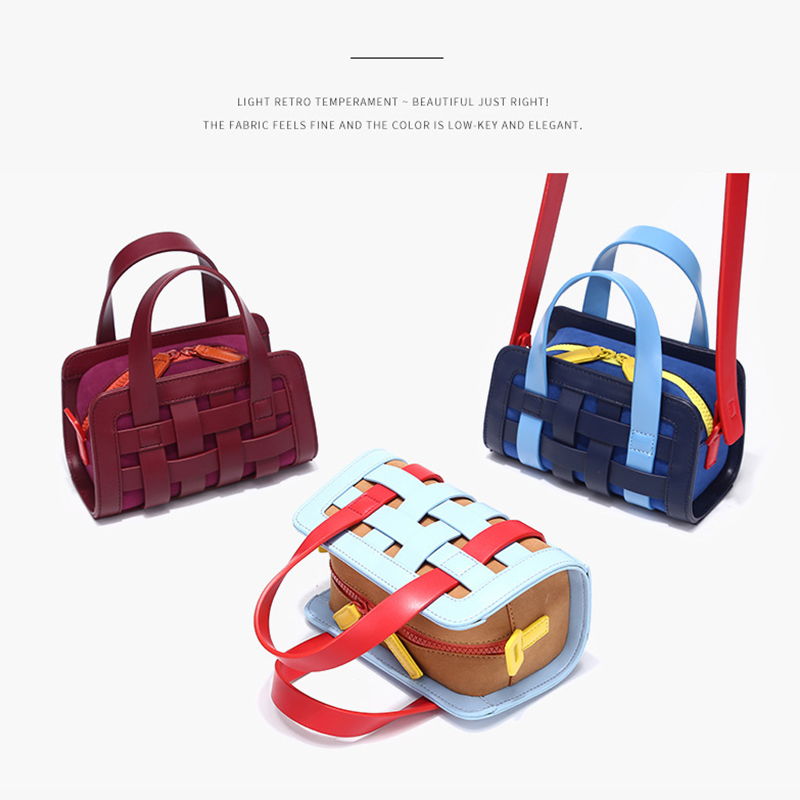 Fashion Splicing Woven Design  - Women Bags Trend 2025 ulasan dan harga