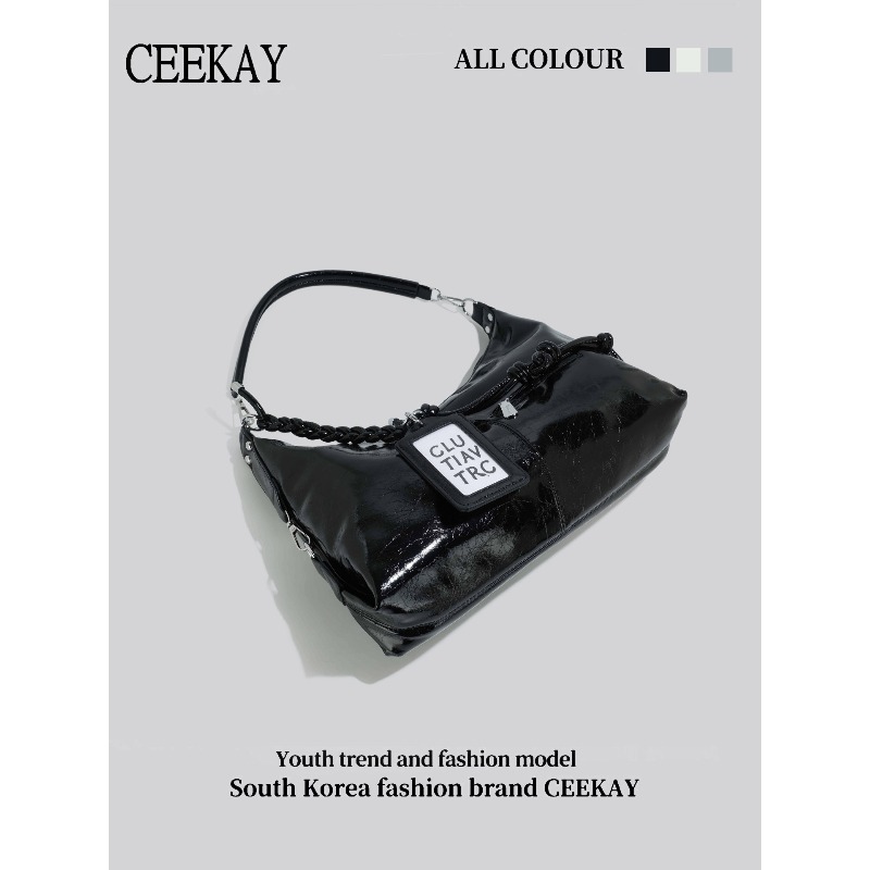 2026 CEEKAY Glossy Leather Hob - Women Bags 2026 Trends ulasan dan harga
