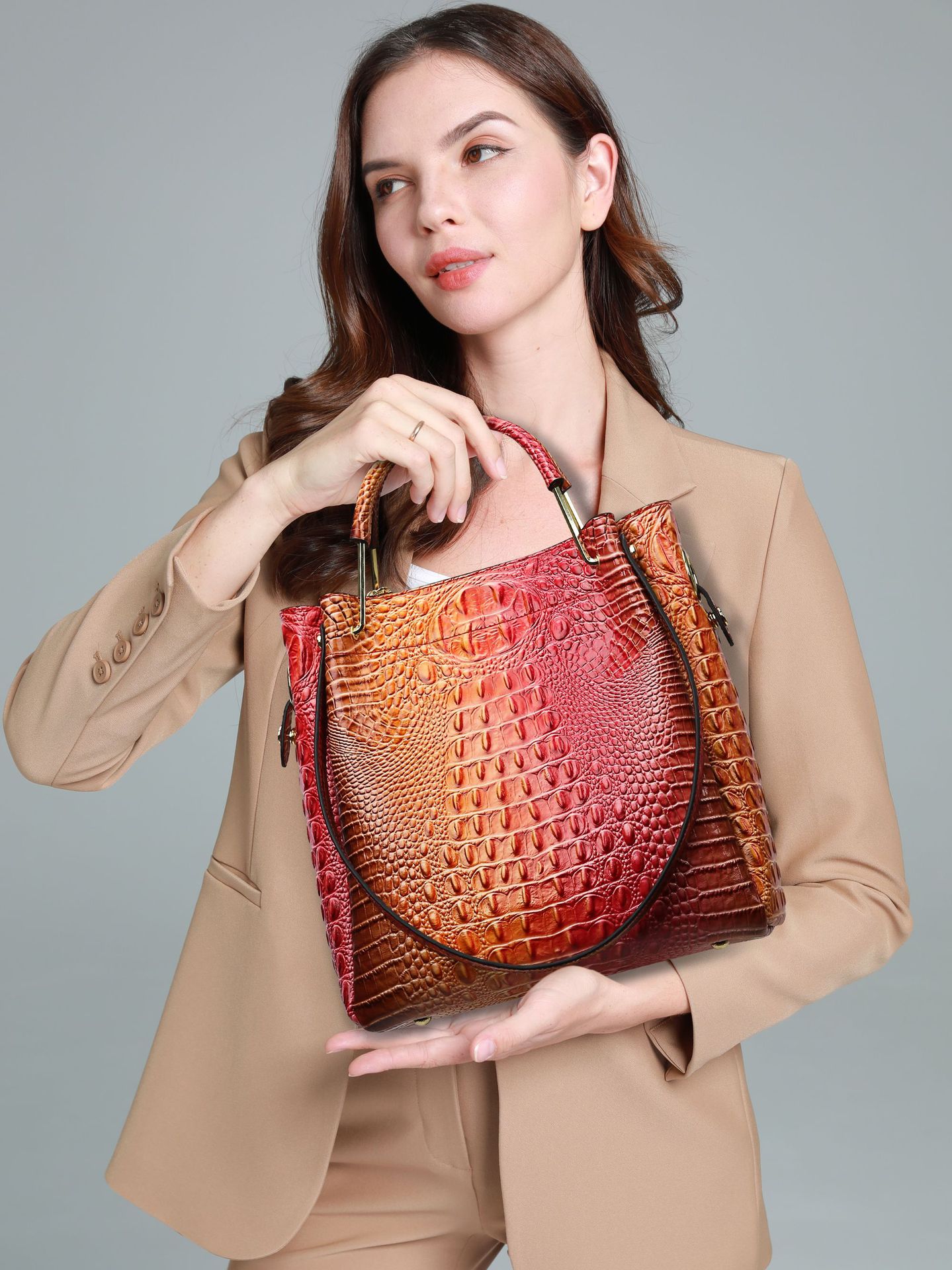 Fashion Crocodile pattern Luxu - Women'S Kipling Bags ulasan dan harga