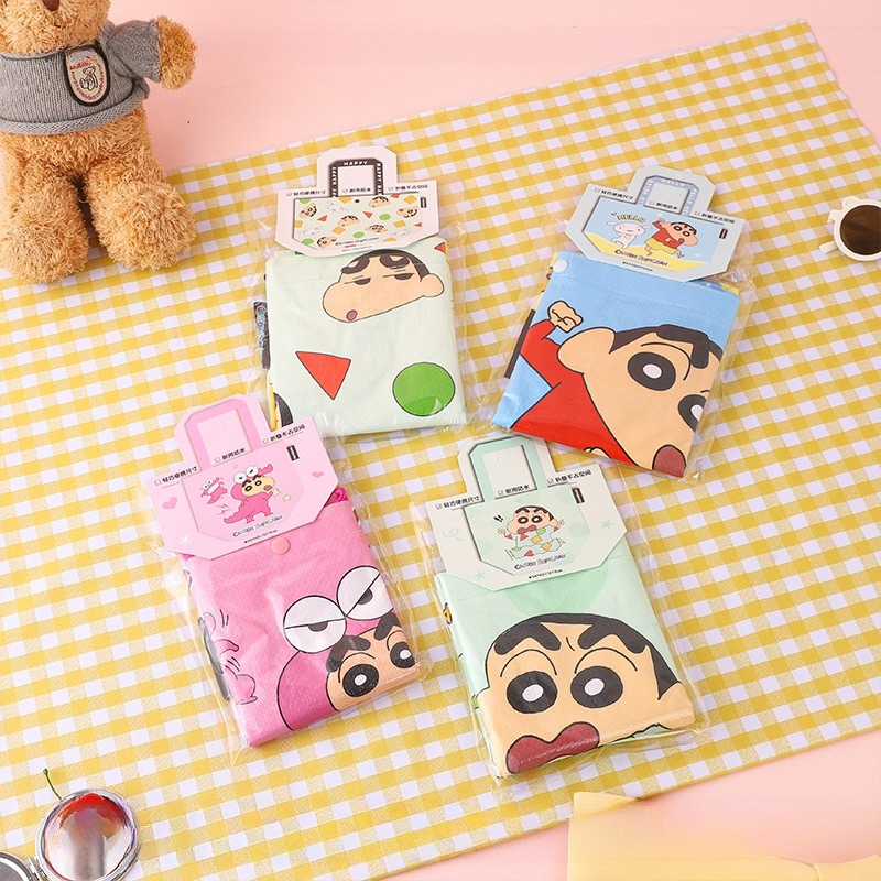 Crayon Shin-chan Cartoon Canva - Shopper Tote Canvas ulasan dan harga