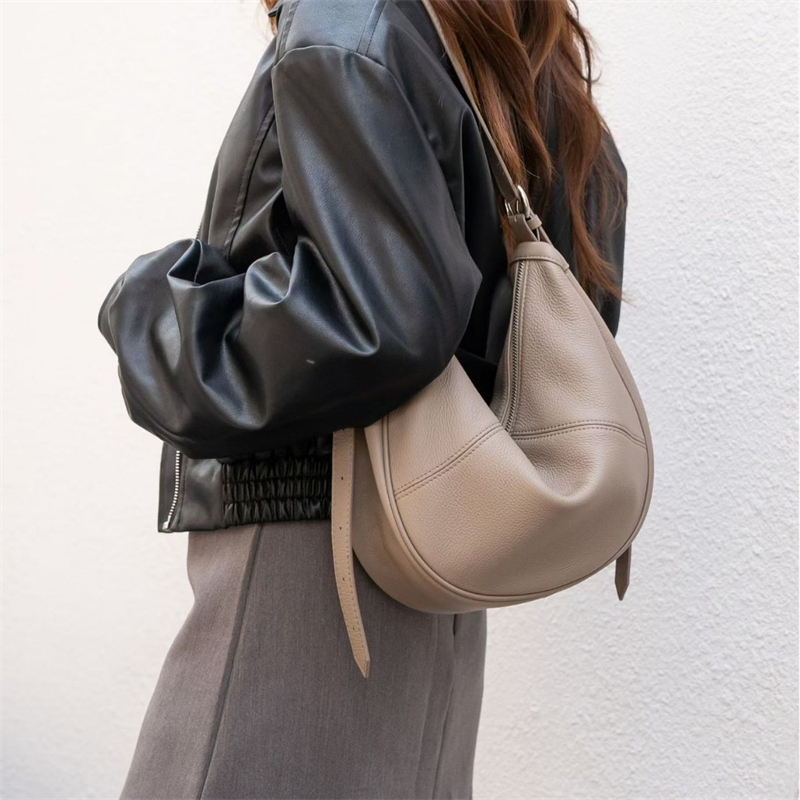 BURMINSA Slouchy Genuine Leath - Women Bags Office ulasan dan harga