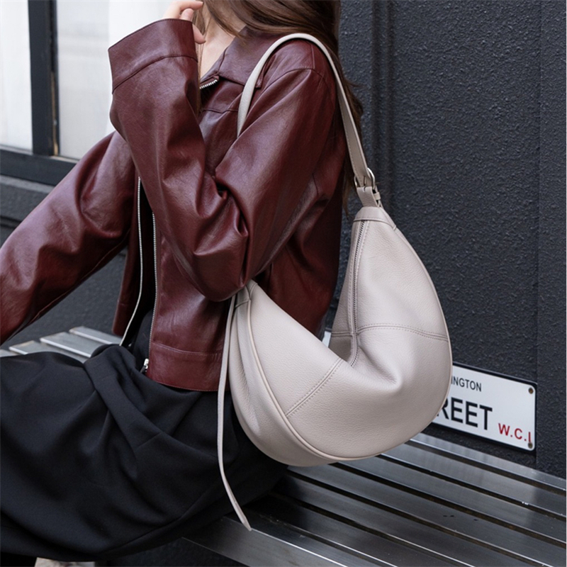 BURMINSA Slouchy Genuine Leath - Women Bags Office ulasan dan harga