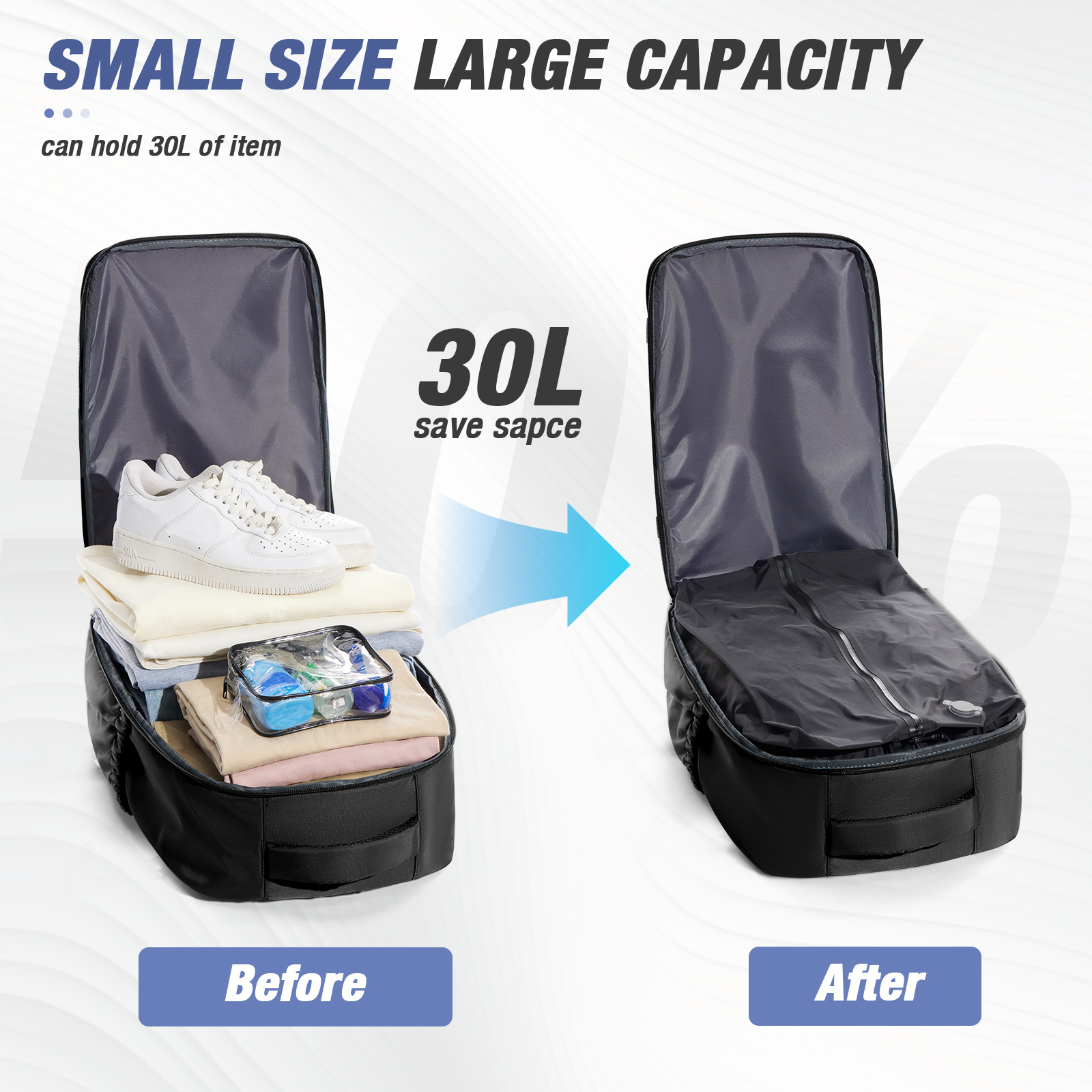 Vacuum Backpack, Travel Backpa - Women Bags Work ulasan dan harga