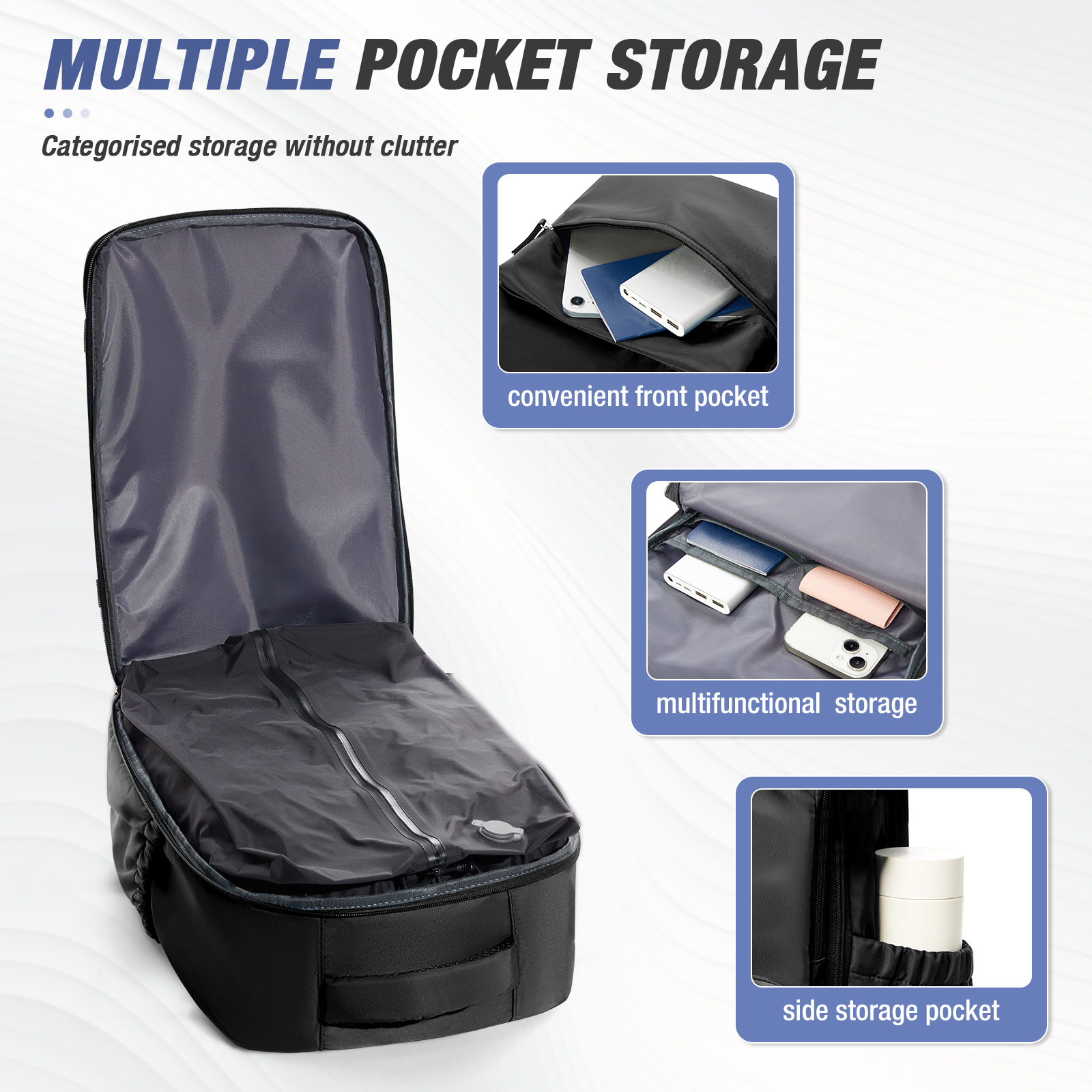 Vacuum Backpack, Travel Backpa - Women Bags Work ulasan dan harga