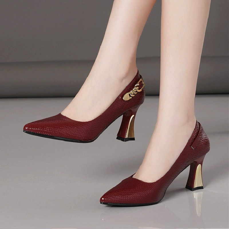 Fashion Women High Heels Shoes - Women Bags Ysl ulasan dan harga