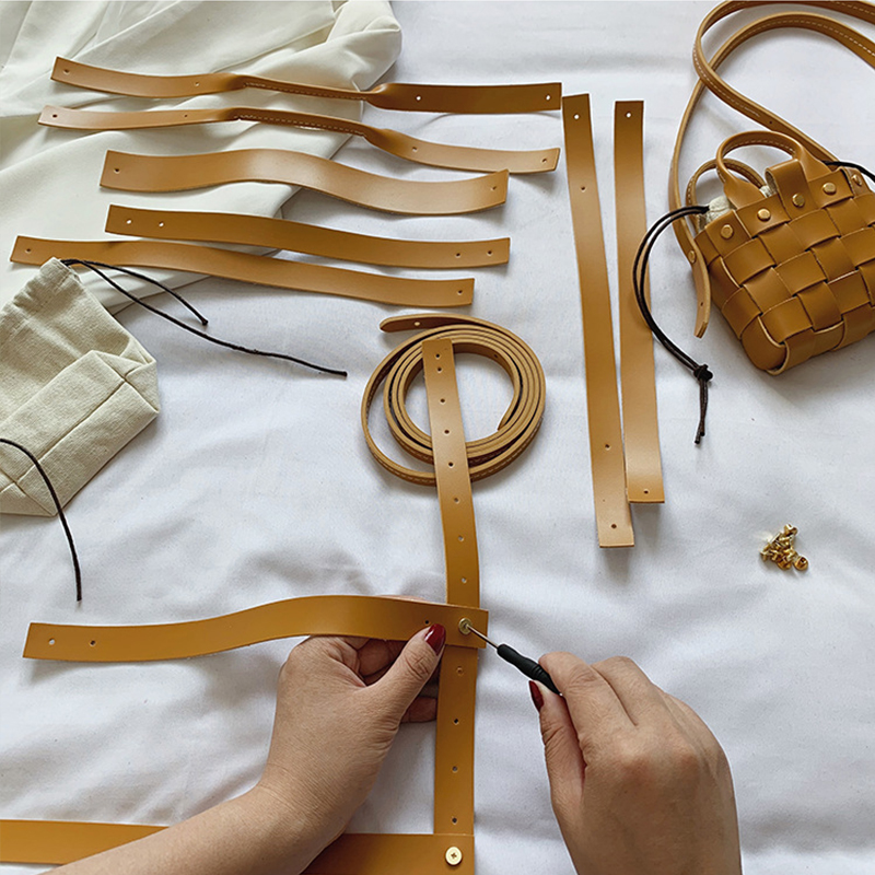 DIY Handmade Bucket Bag Materi - Women Bags Manufacturer ulasan dan harga