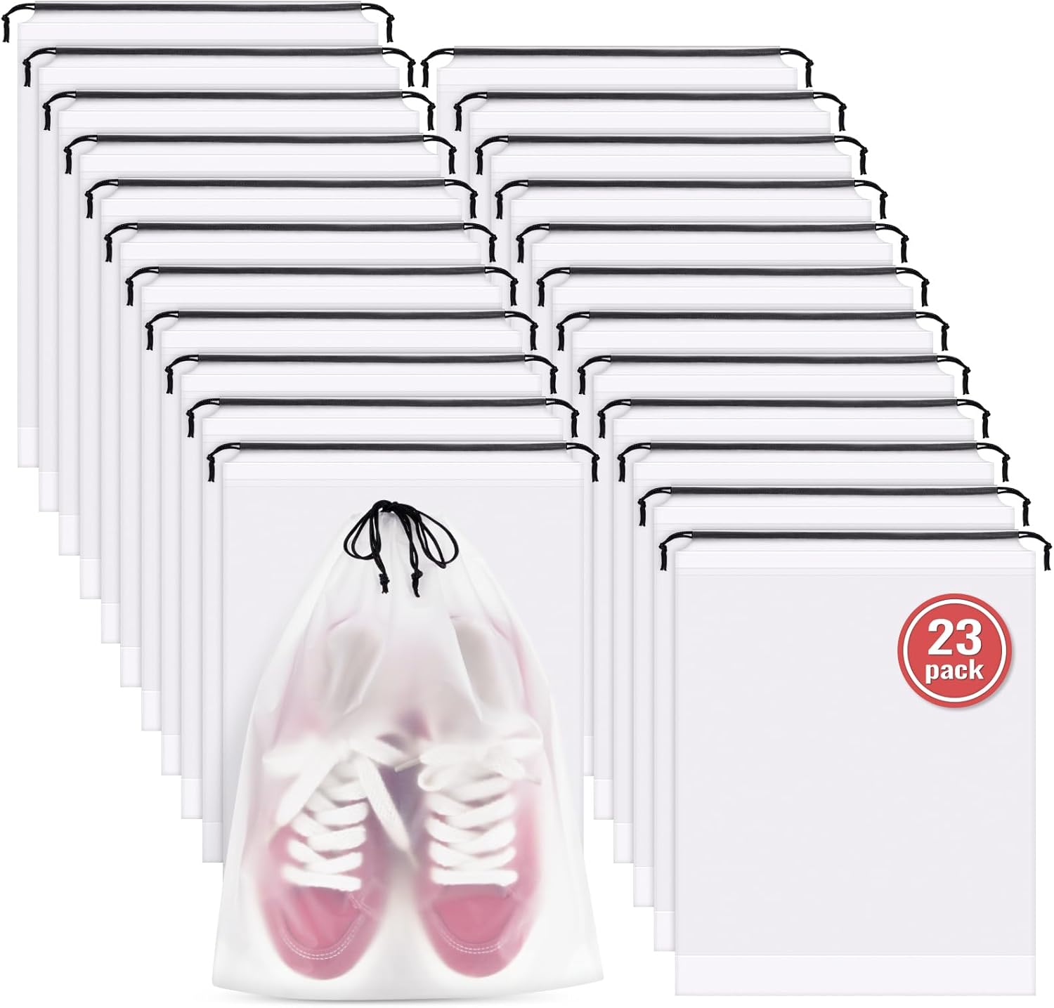 23 Pack Shoe Bags for Travel,  - Women X Bags ulasan dan harga
