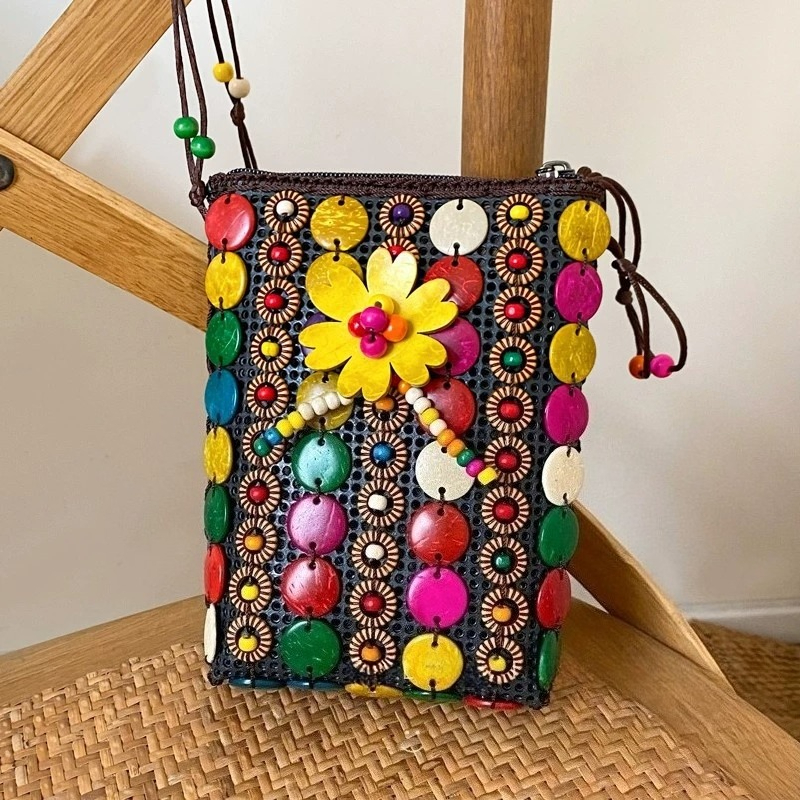 Bohemian Mini Phone Bag Women  - Women Bags Vietnam ulasan dan harga