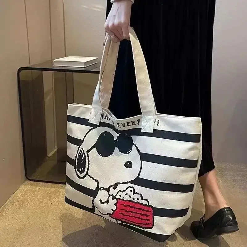 Snoopy Cartoon Large Capacity  - Women Bags Office ulasan dan harga