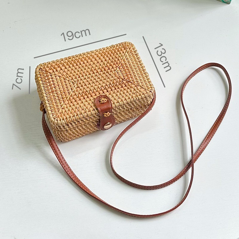 Vietnam Style Rattan Weaving B - Women Bags Vietnam ulasan dan harga