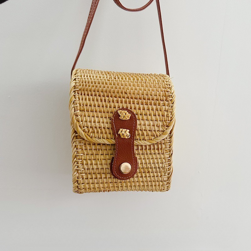 Vietnam Style Rattan Weaving B - Women Bags Vietnam ulasan dan harga