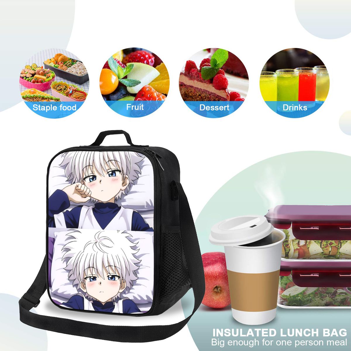 Anime Hunter X Hunter Lunch Ba - Women X Bags ulasan dan harga