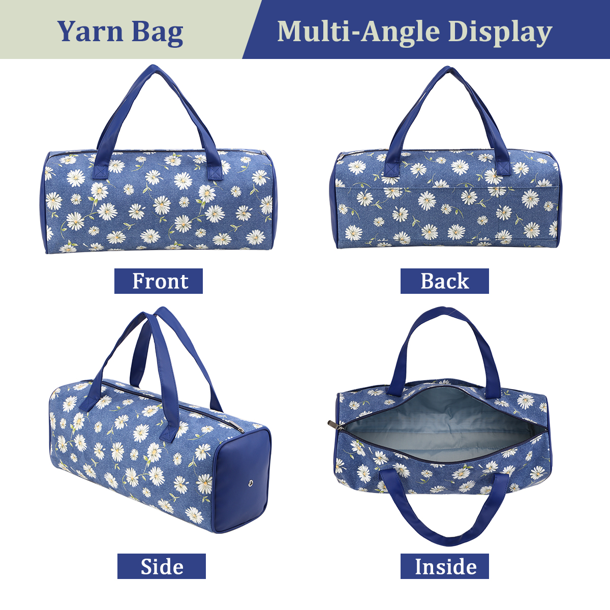 Portable Yarn Crochet Hooks St - Crochet Market Bag ulasan dan harga