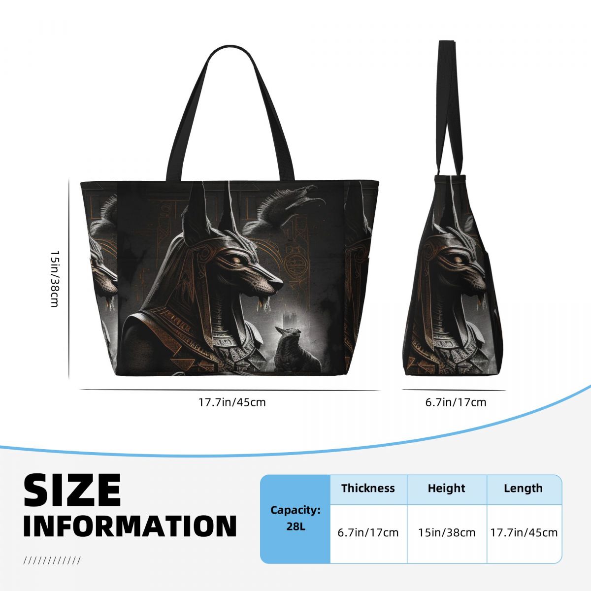 Ancient Egypt God Anubis Egypt - Women Bags Egypt ulasan dan harga