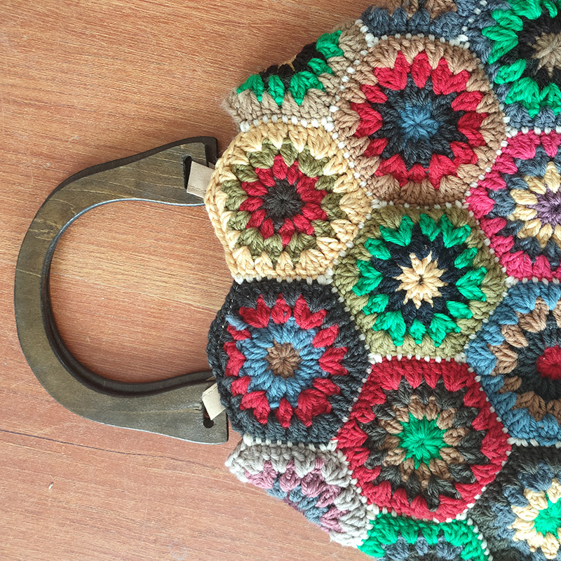 Bohemian Granny SquareCrochet  - Women Bags 2026 Trends ulasan dan harga