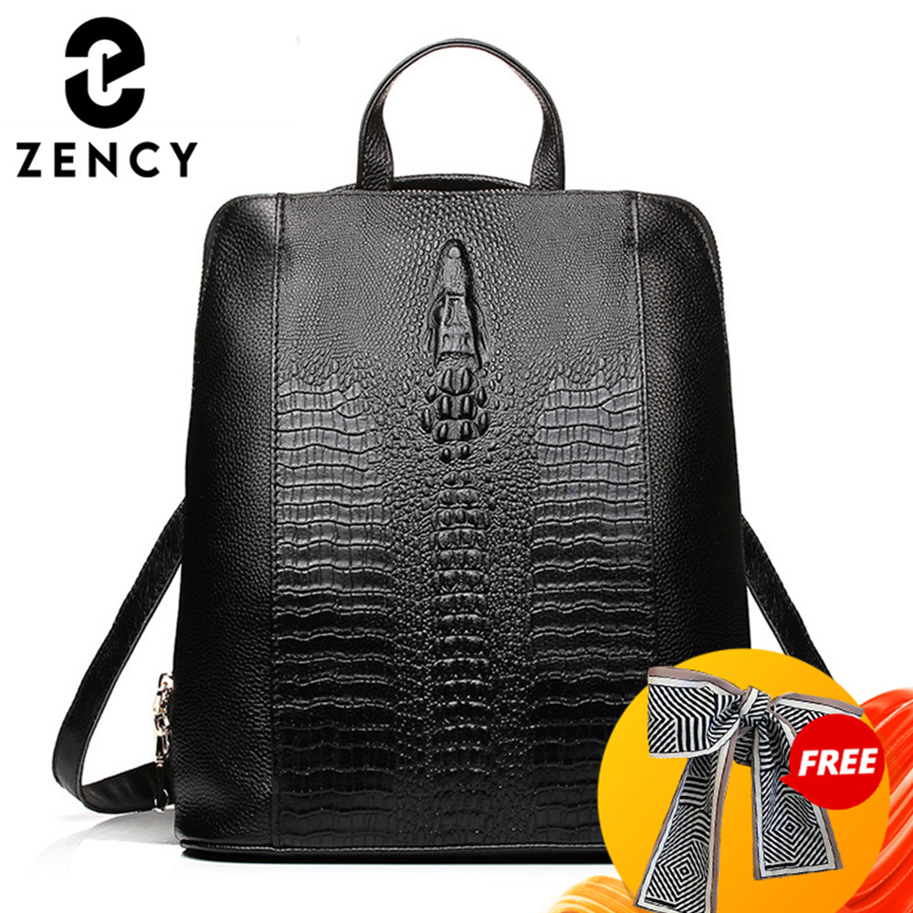 Zency Women's Crocodile Leathe - Women Bags Work ulasan dan harga